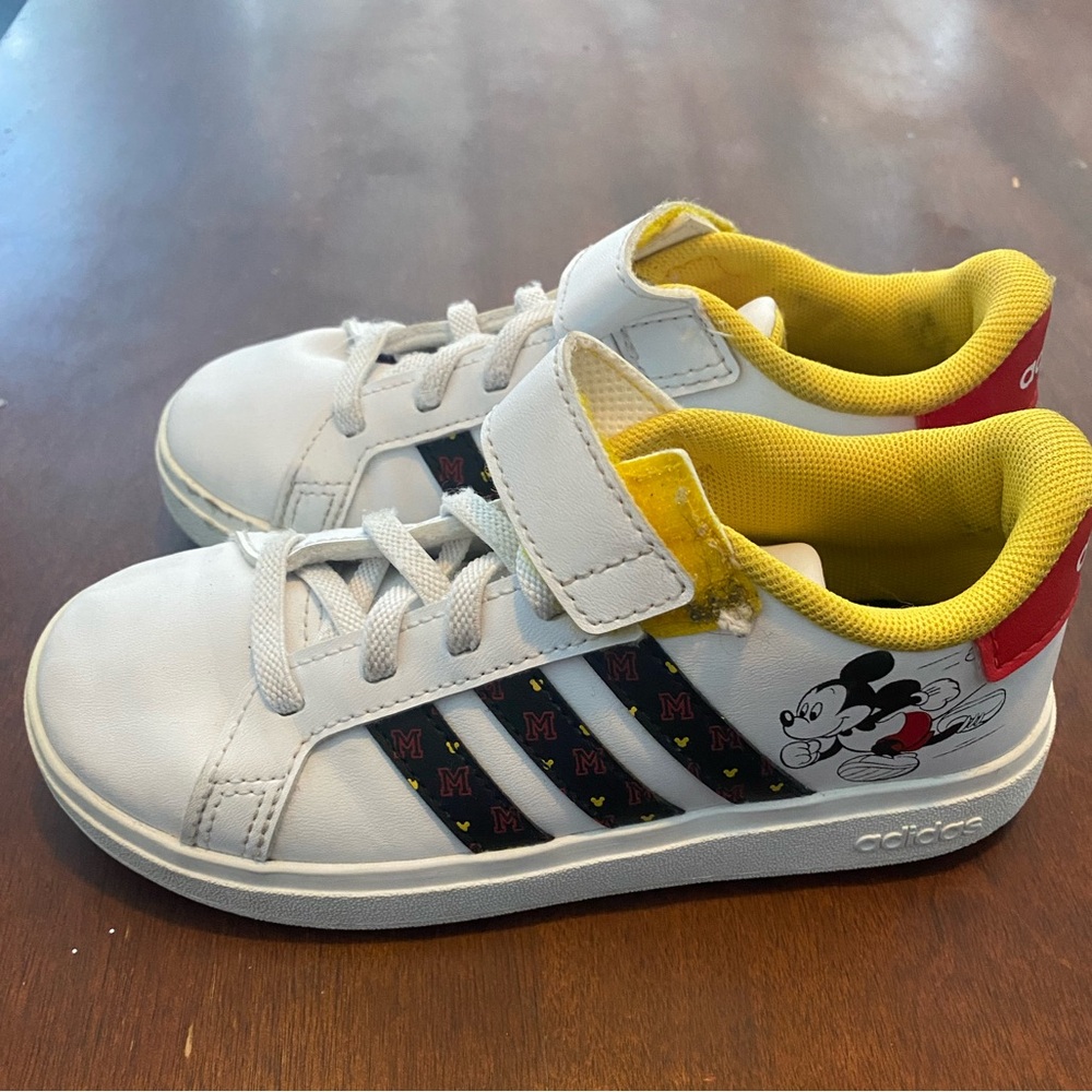 SOLD- adidas x Disney's Mickey Mouse Grand Court Lifestyle Shoes size 12K